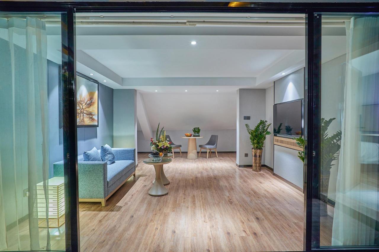 Yiwu Boman Boutique Hotel Bagian luar foto