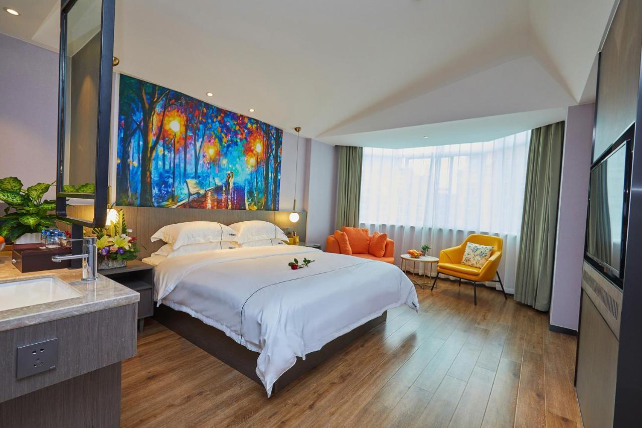Yiwu Boman Boutique Hotel Bagian luar foto