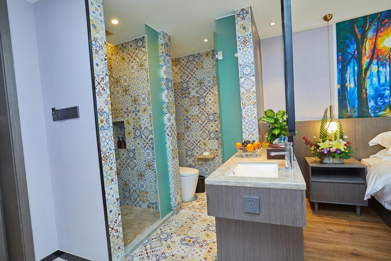 Yiwu Boman Boutique Hotel Bagian luar foto