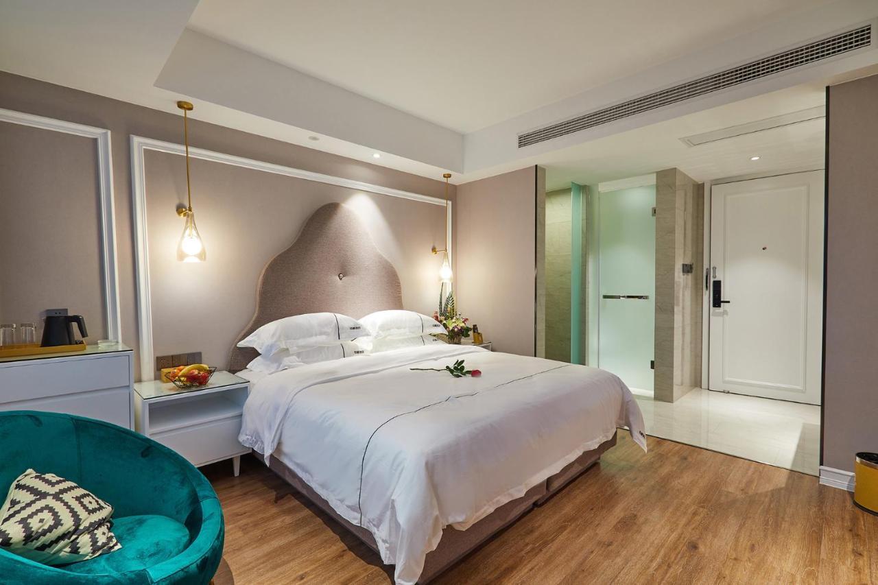 Yiwu Boman Boutique Hotel Bagian luar foto