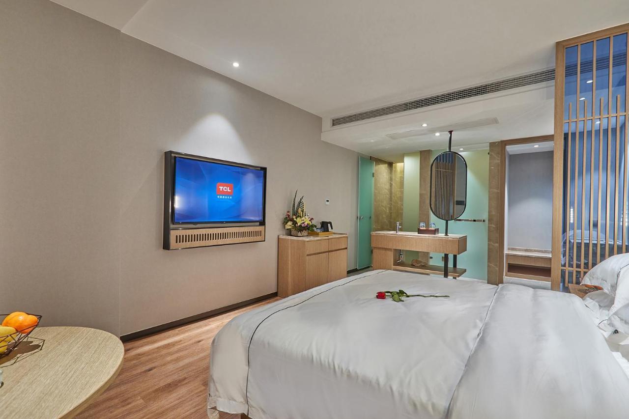 Yiwu Boman Boutique Hotel Bagian luar foto
