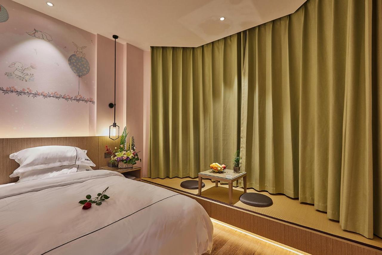 Yiwu Boman Boutique Hotel Bagian luar foto