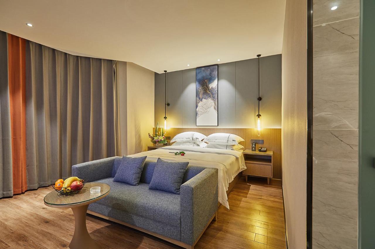 Yiwu Boman Boutique Hotel Bagian luar foto
