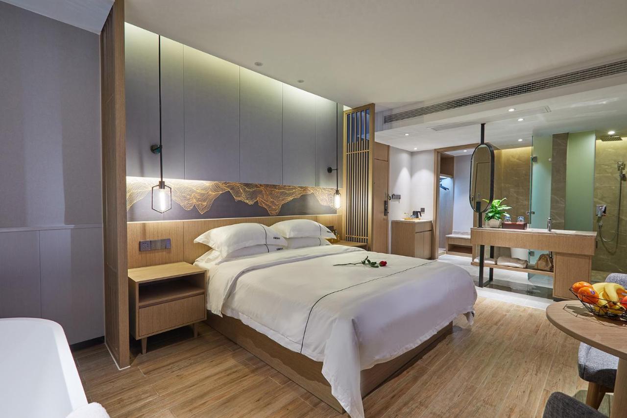 Yiwu Boman Boutique Hotel Bagian luar foto