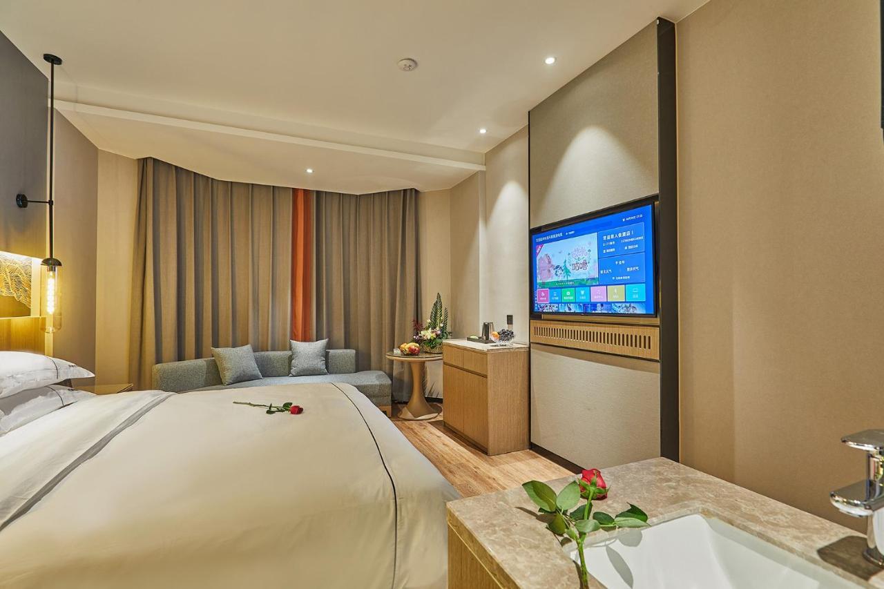 Yiwu Boman Boutique Hotel Bagian luar foto