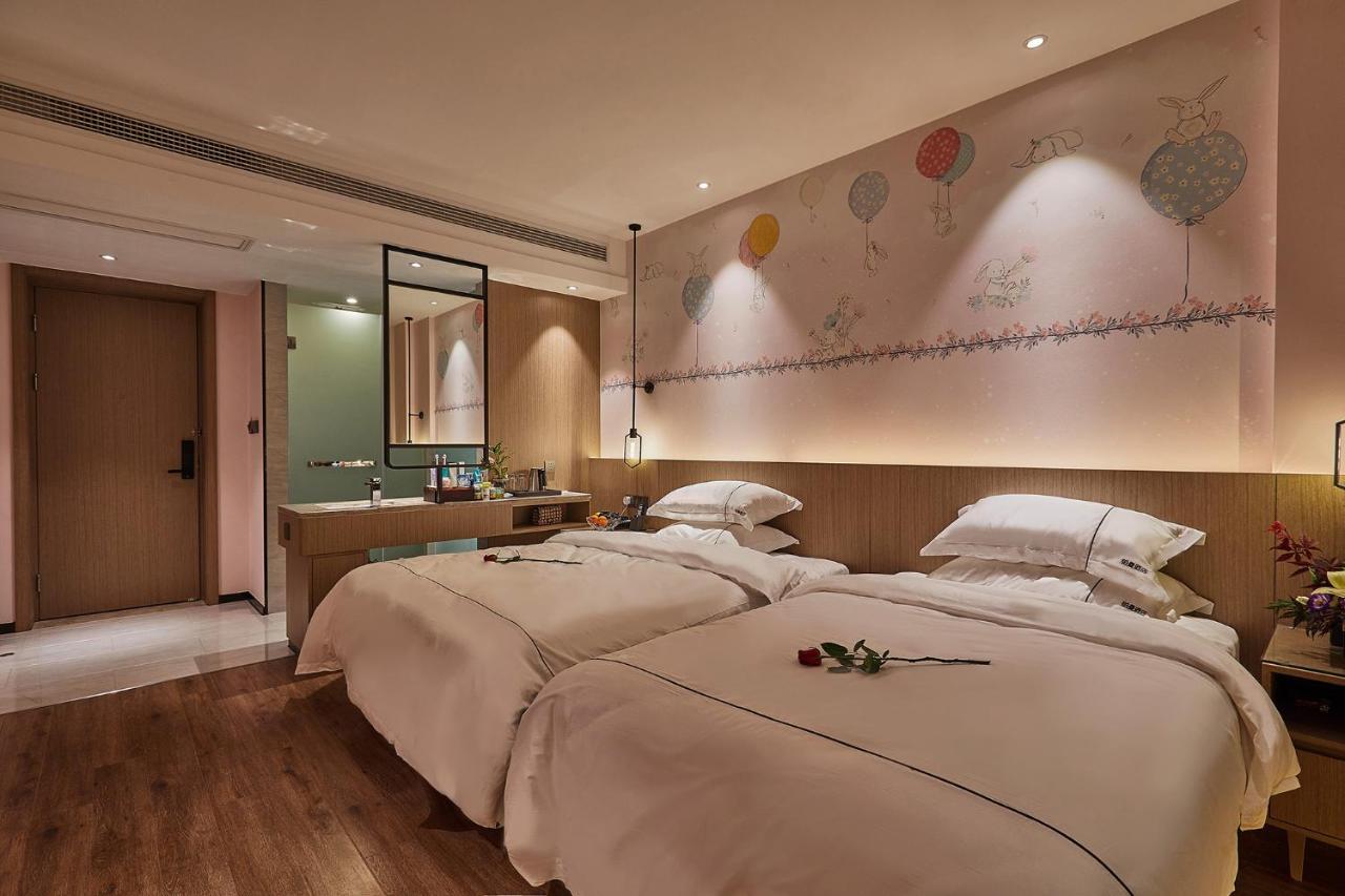 Yiwu Boman Boutique Hotel Bagian luar foto