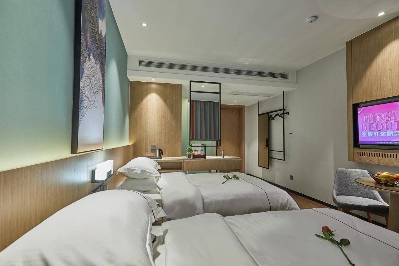 Yiwu Boman Boutique Hotel Bagian luar foto