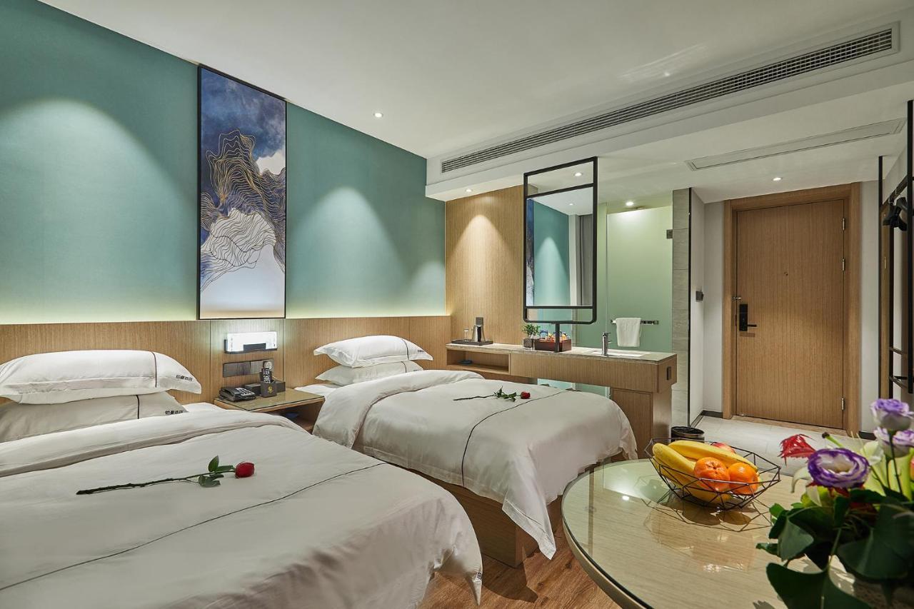 Yiwu Boman Boutique Hotel Bagian luar foto