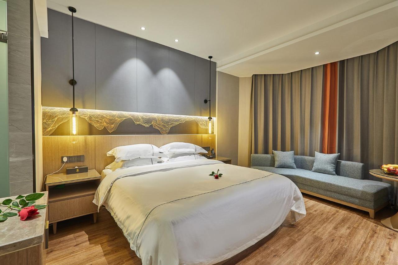 Yiwu Boman Boutique Hotel Bagian luar foto