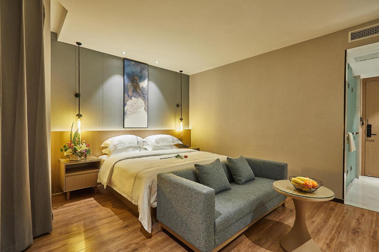 Yiwu Boman Boutique Hotel Bagian luar foto