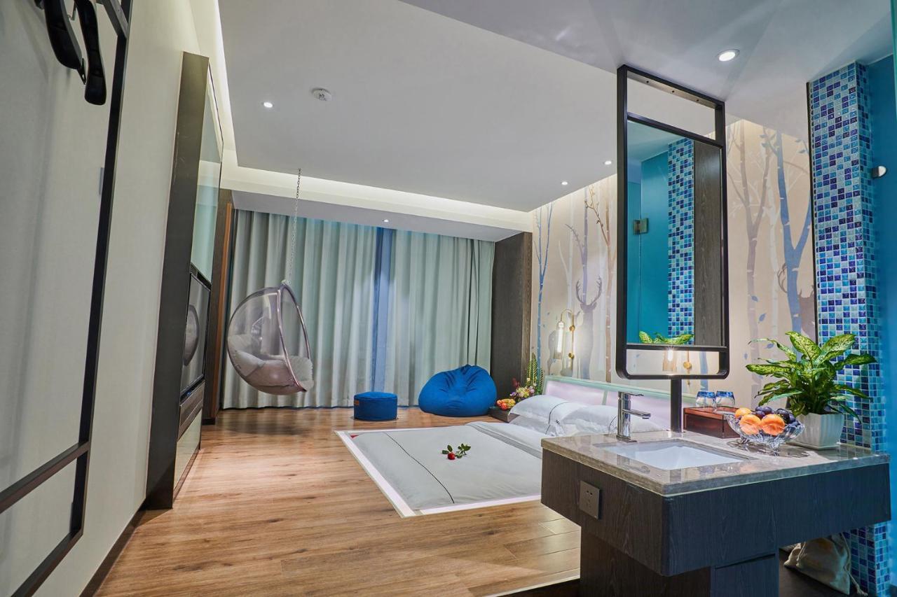 Yiwu Boman Boutique Hotel Bagian luar foto