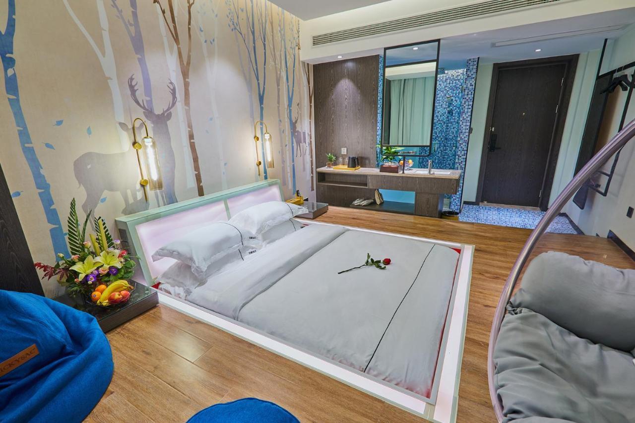 Yiwu Boman Boutique Hotel Bagian luar foto